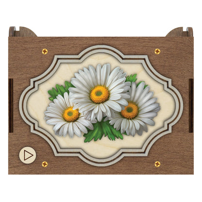 Colorful Daisy Music Box