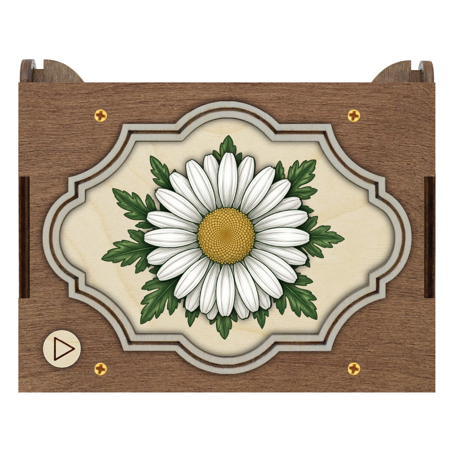 Colorful Daisy Music Box