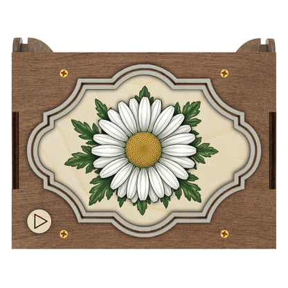 Colorful Daisy Music Box