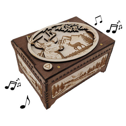 Wildlife Deer MP3 Music Box
