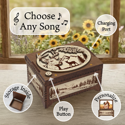 Wildlife Deer MP3 Music Box