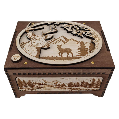 Deer Music Box