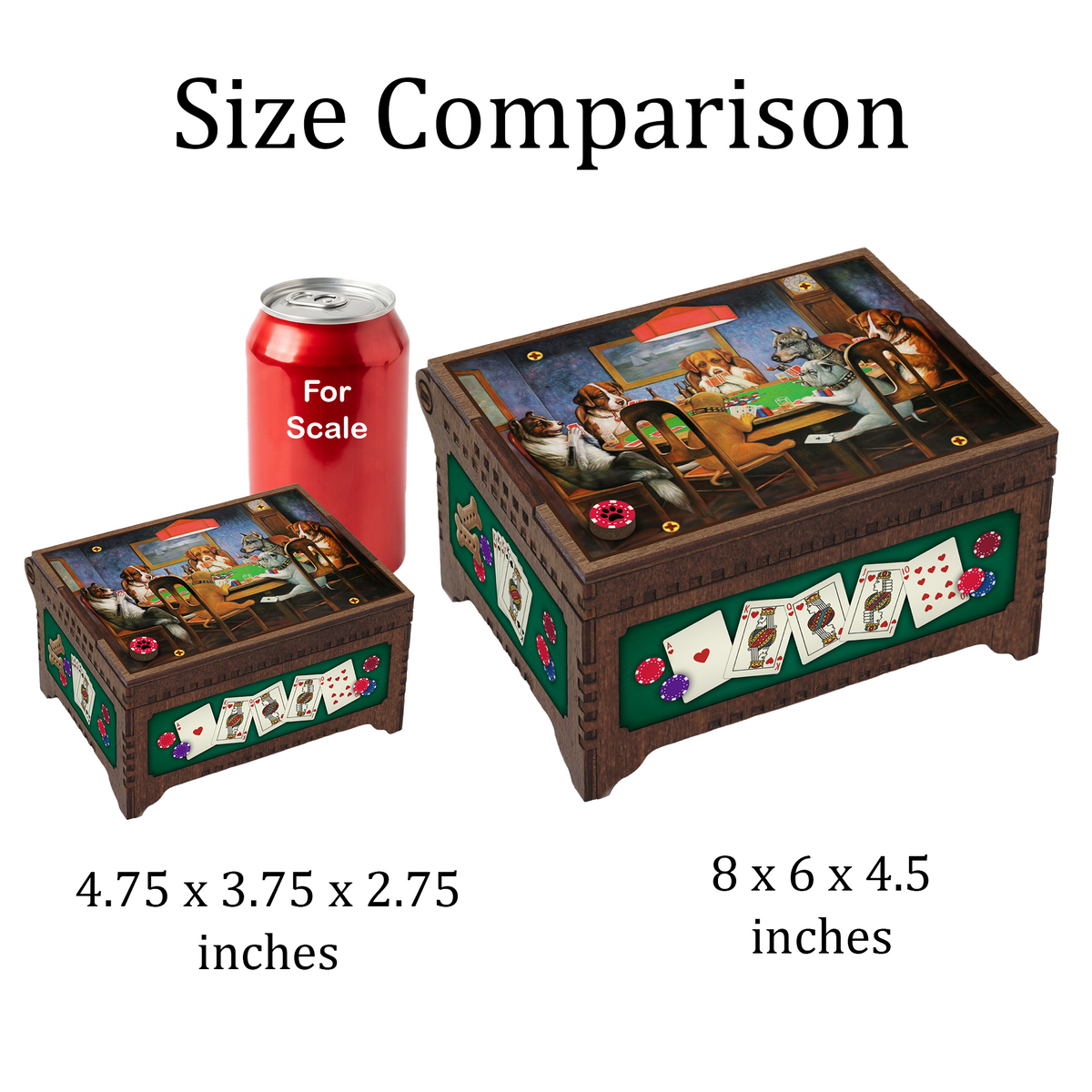 Dogs Playing Poker MP3 Music Box