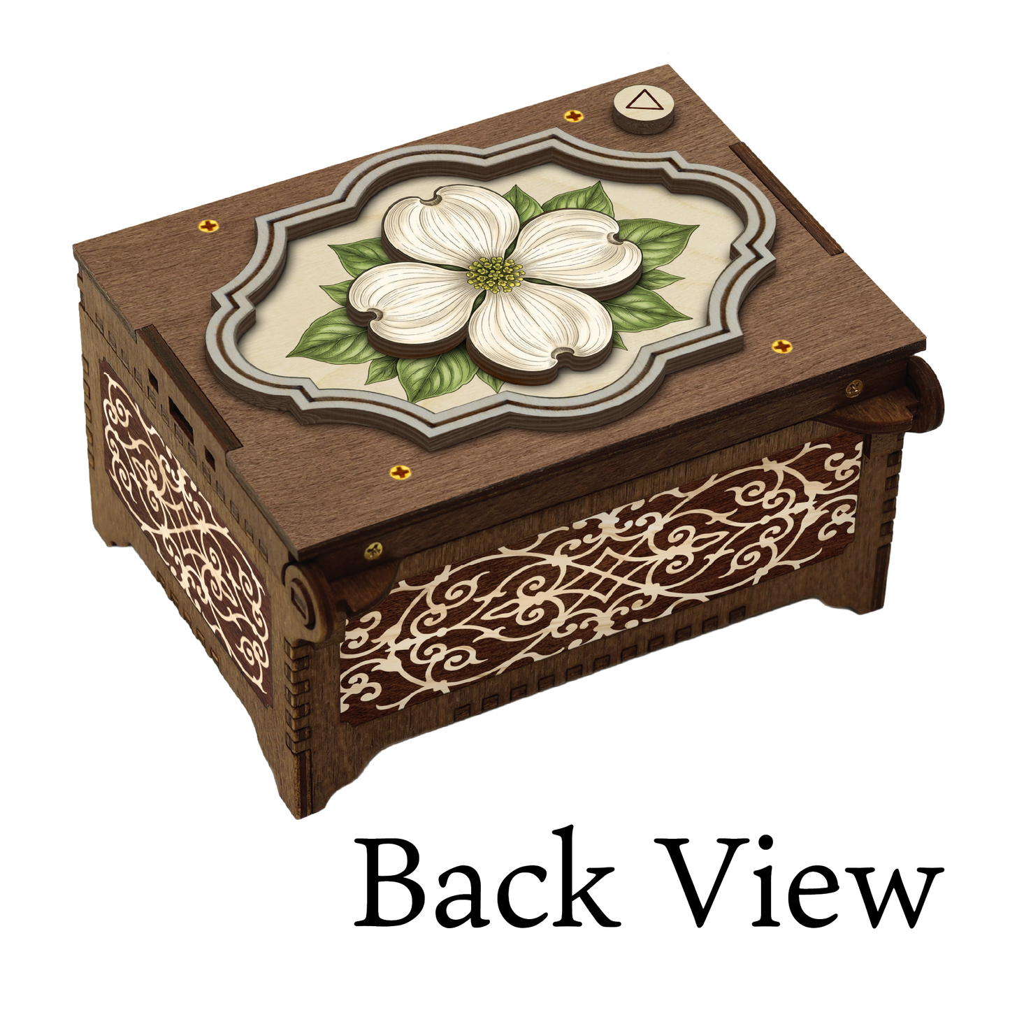 Colorful Dogwood Music Box