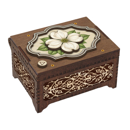 Colorful Flower Choice Music Box