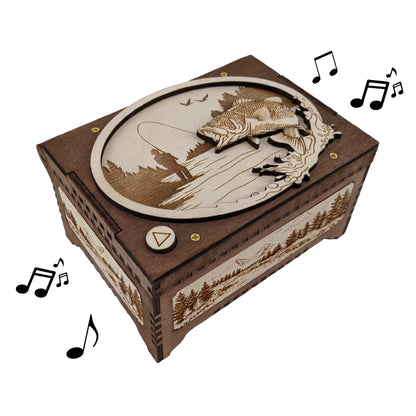Fisherman Music Box