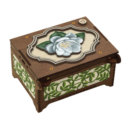 Colorful Gardenia Music Box