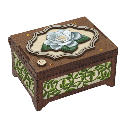 Colorful Gardenia Music Box
