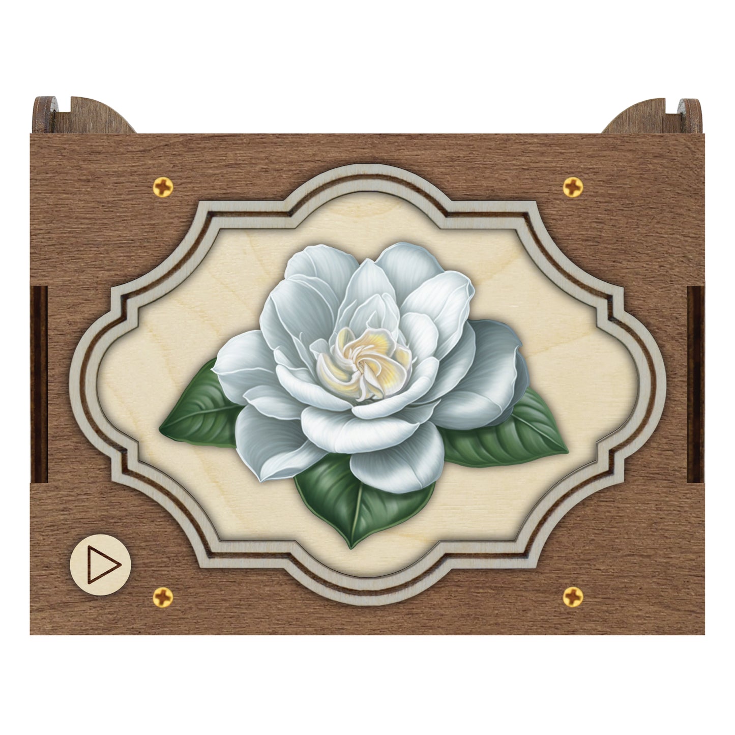 Colorful Gardenia Music Box