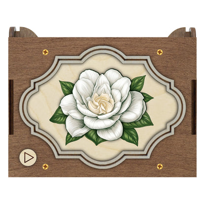 Colorful Gardenia Music Box