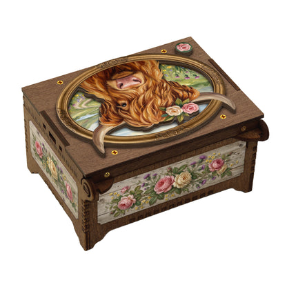 Highland Cow MP3 Music Box