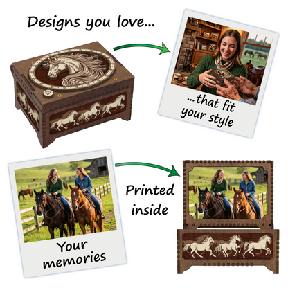 Horse Music Box