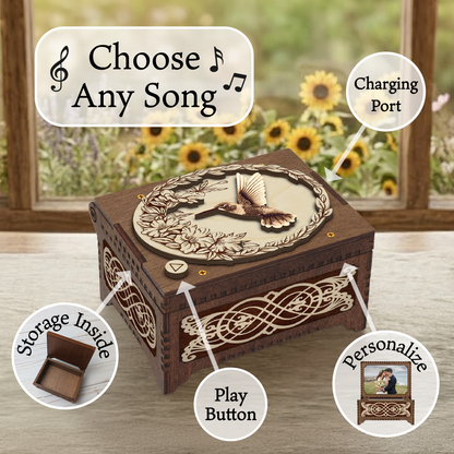 Hummingbird MP3 Music Box