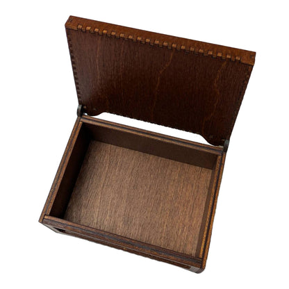 Wood Record Player MP3 Music Box