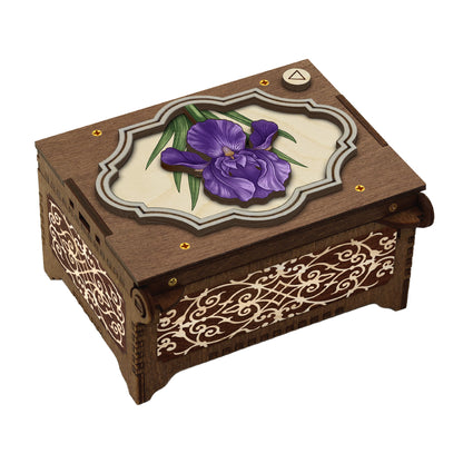 Colorful Iris Music Box