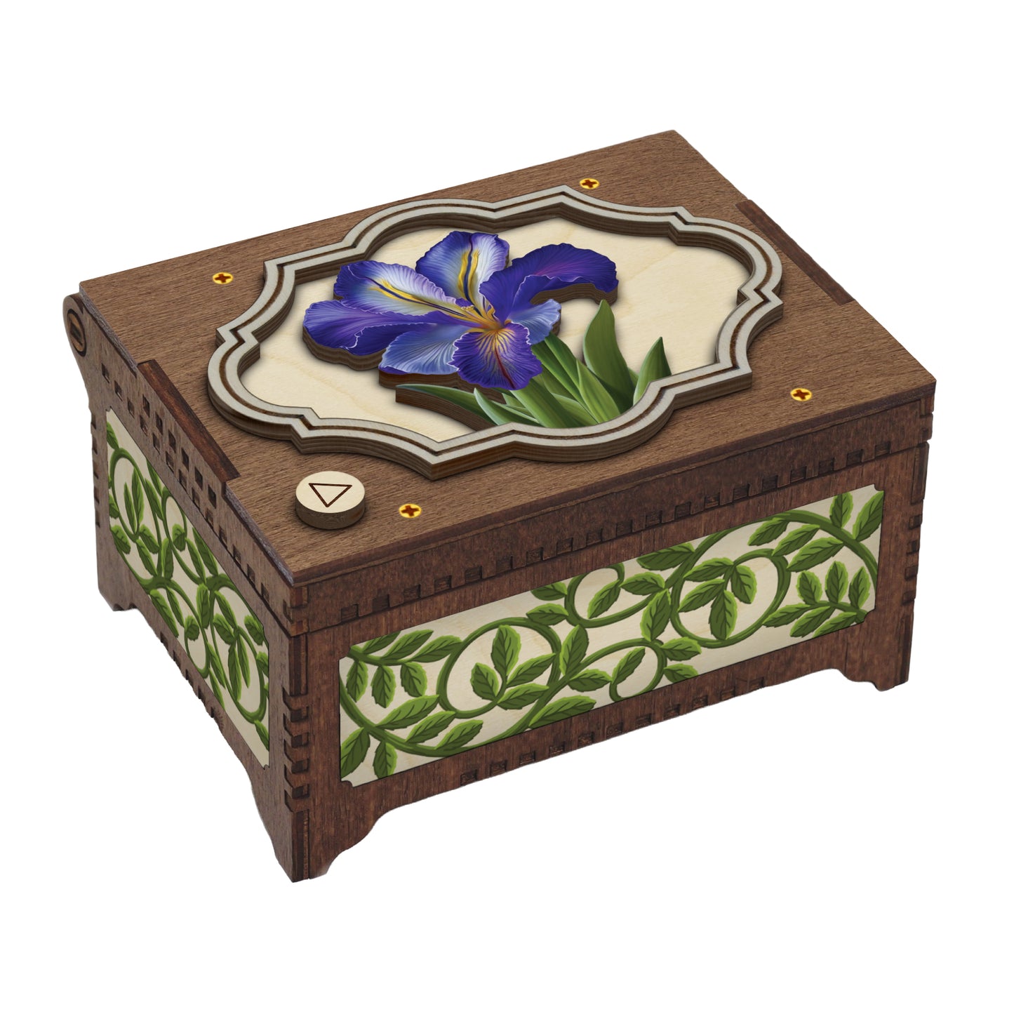 Colorful Iris Music Box