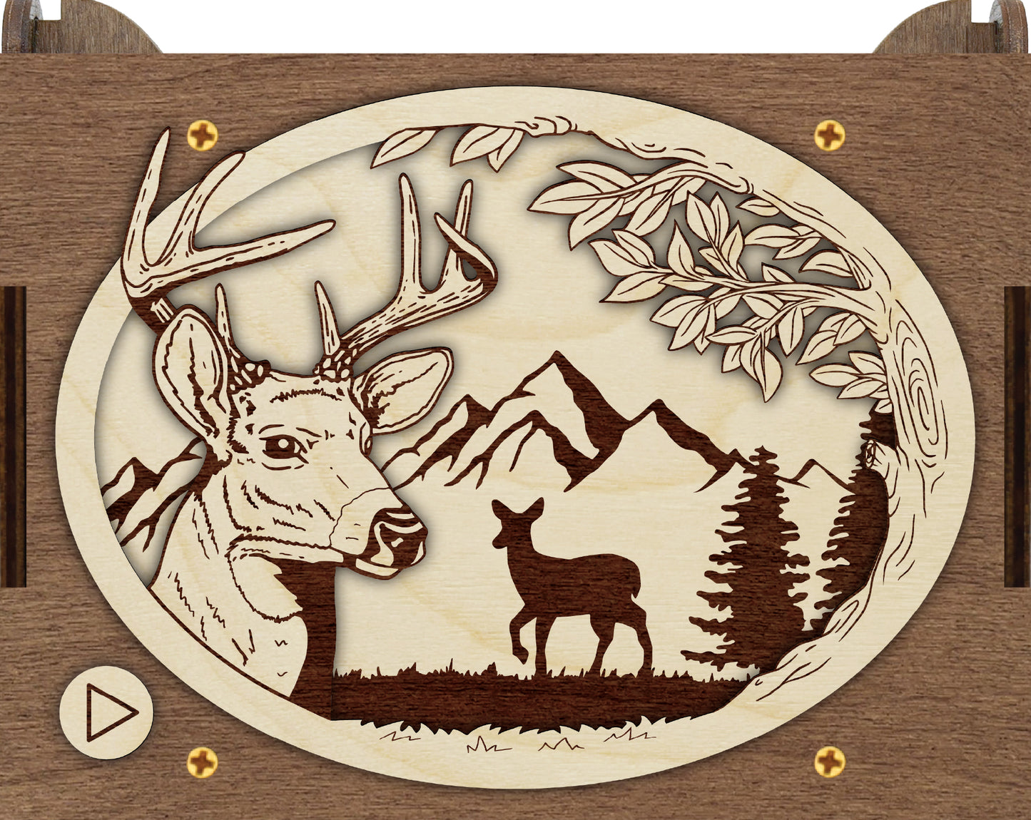 Wildlife Deer MP3 Music Box