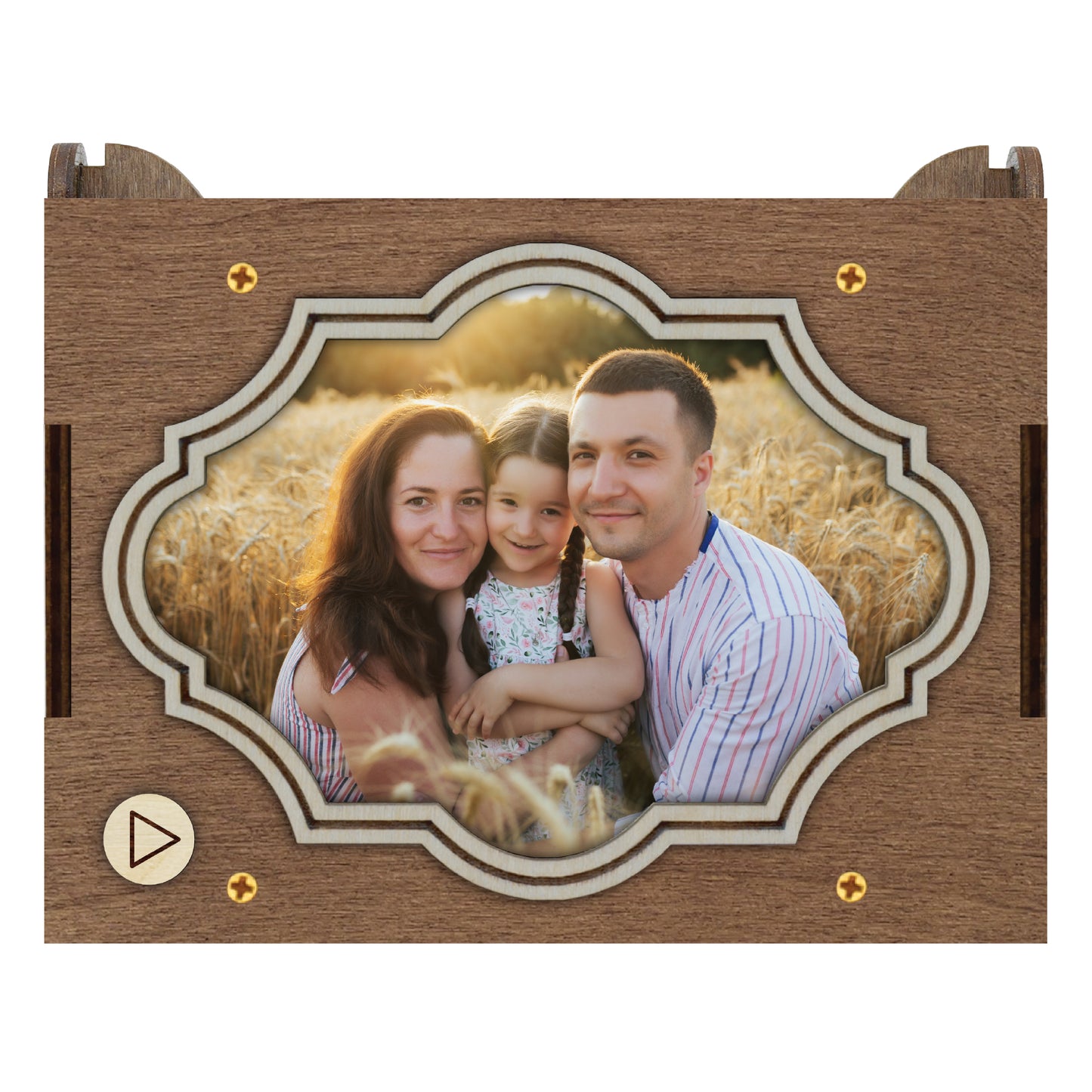 Custom Photo and Text MP3 Music Box