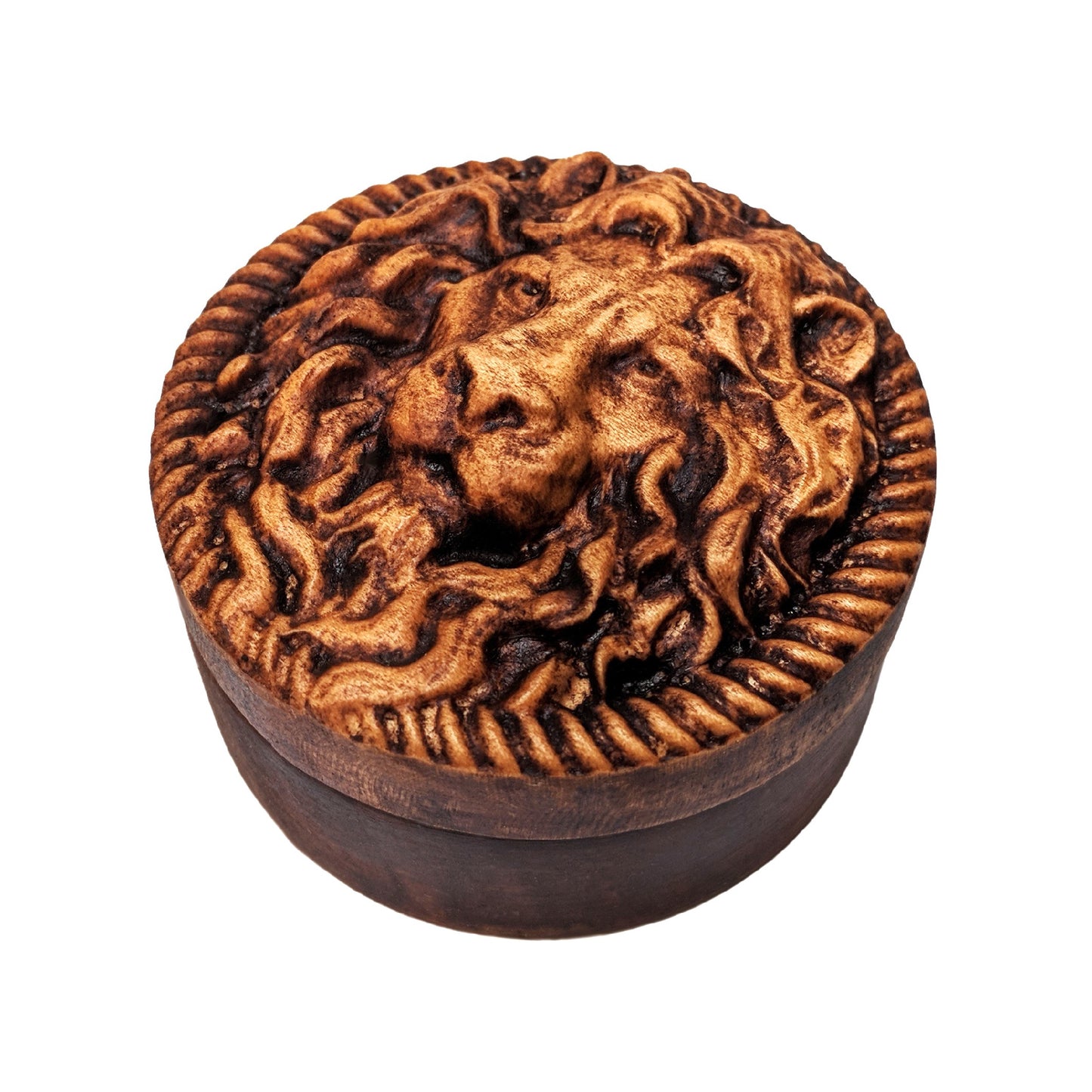 Lion Carved Box