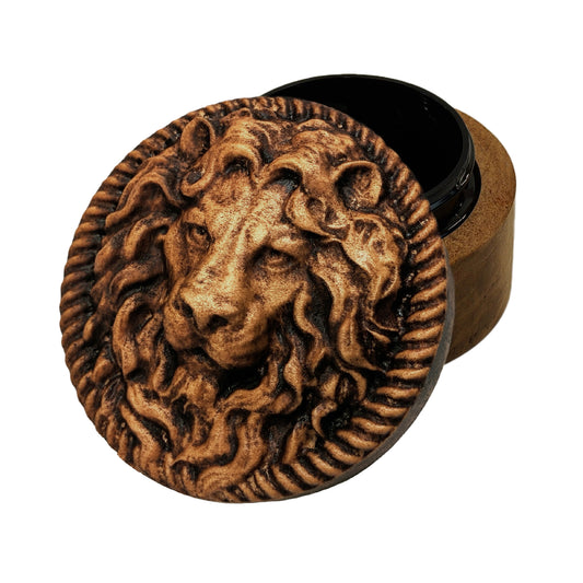 Lion Carved Box