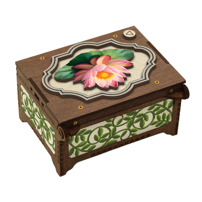 Colorful Lotus Music Box
