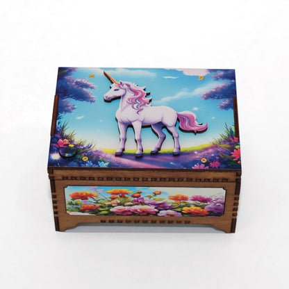 Unicorn Music Box