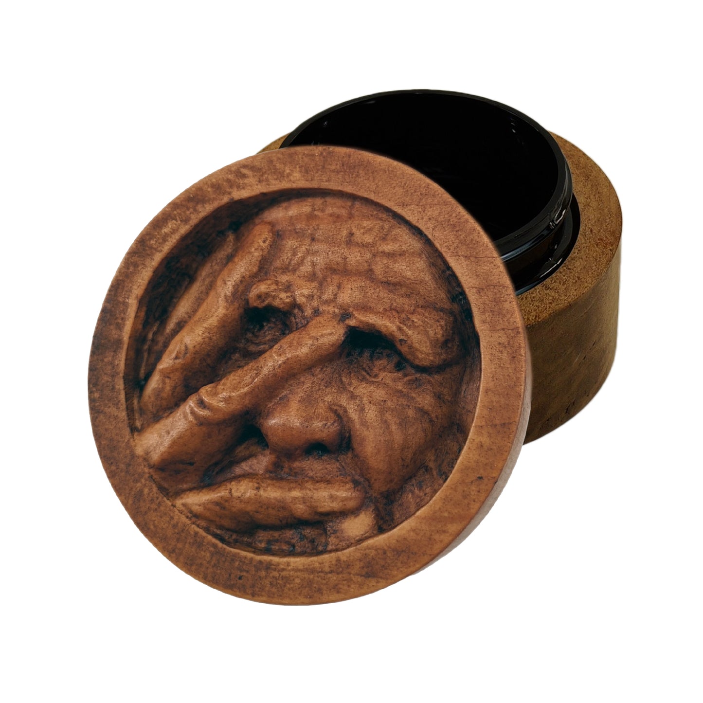 Man In The Box Carved Box
