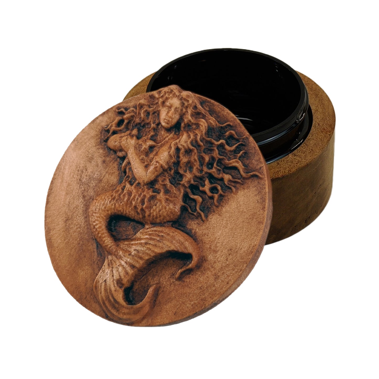Mermaid Carved Box