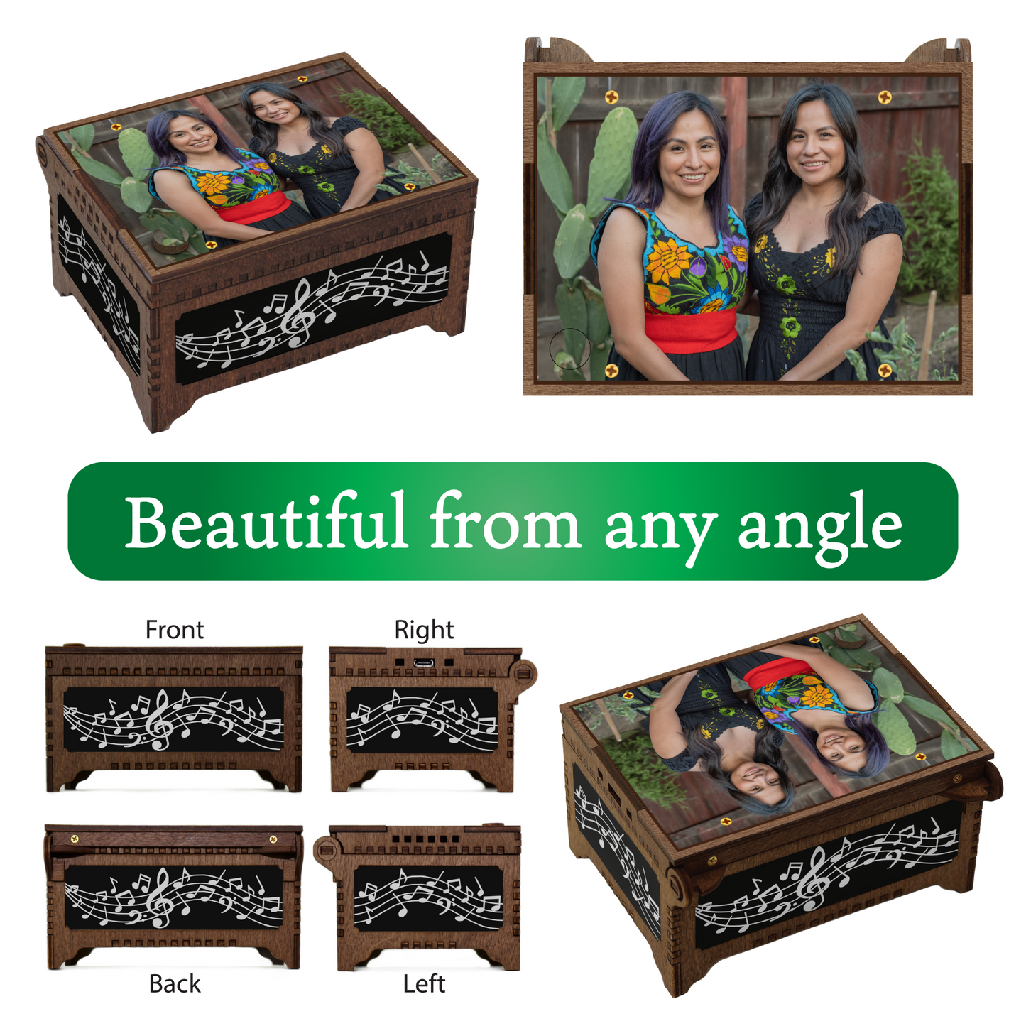 Personalized Photo MP3 Music Box