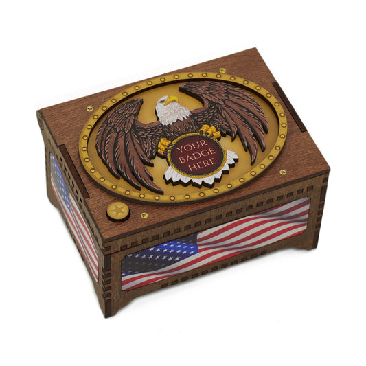 Patriotic Eagle MP3 Music Box