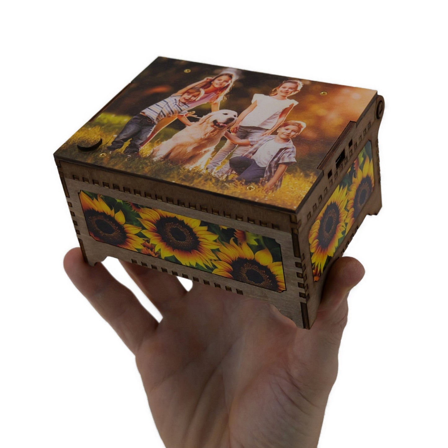 Personalized Photo Music Box