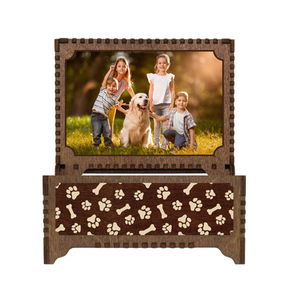 Pointer Dog Custom Memorial Music Box, Urn