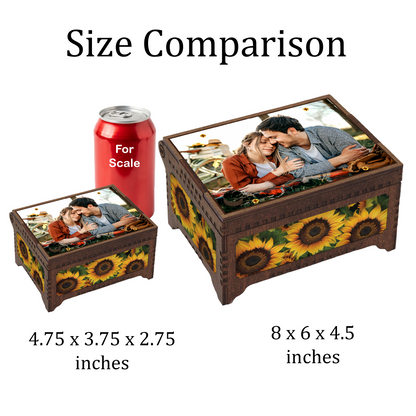 Personalized Photo MP3 Music Box