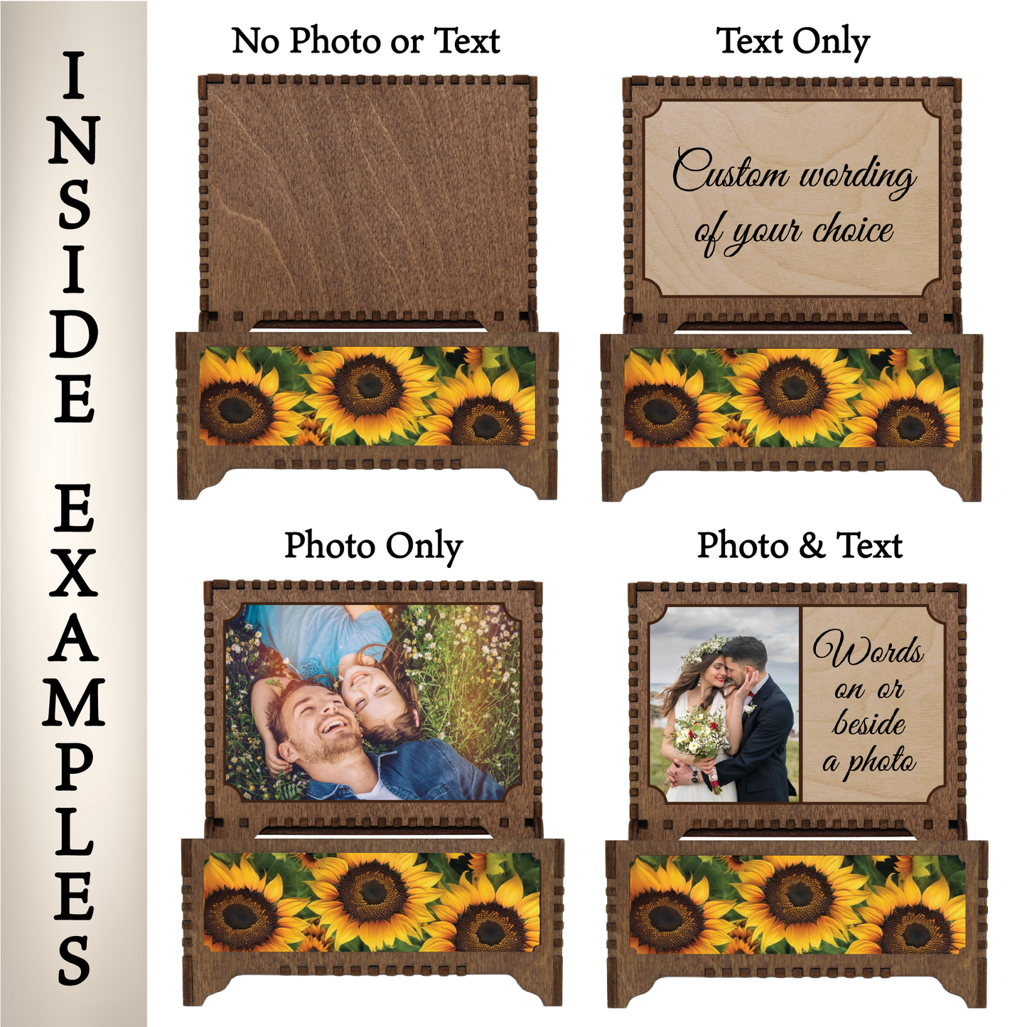 Custom Photo and Text MP3 Music Box