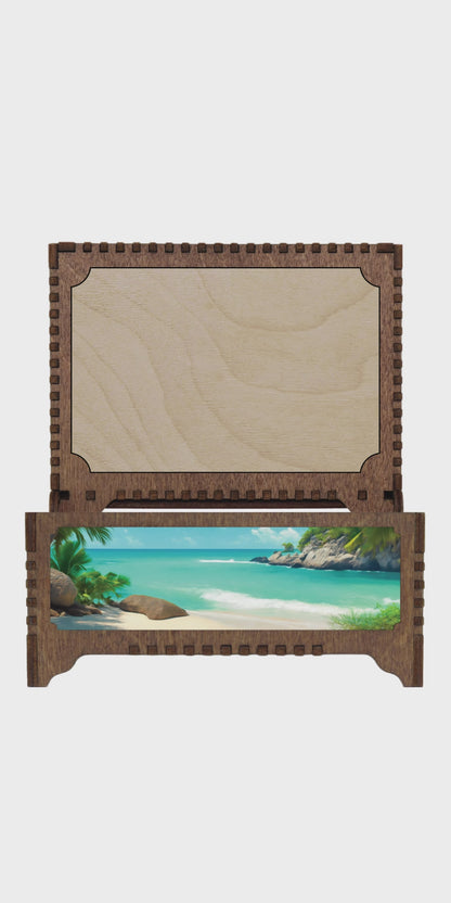 Romantic Writing In the Sand Beach MP3 Music Box