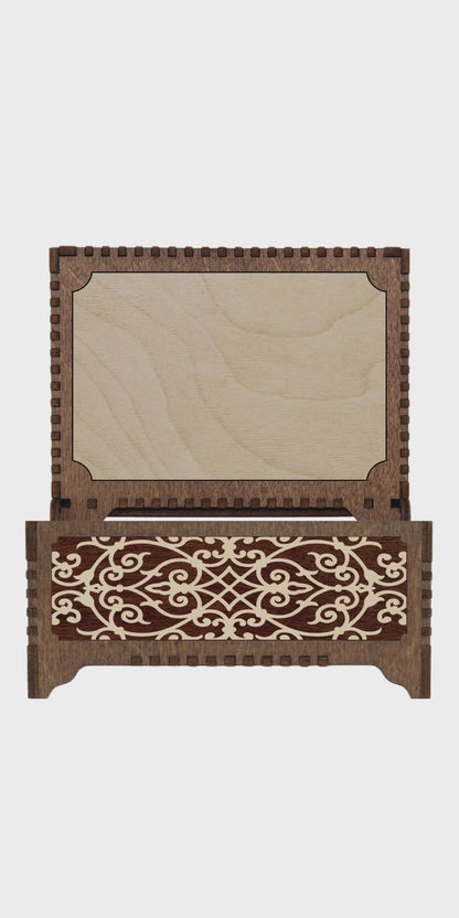 Angel Wings Wood  MP3 Music Box