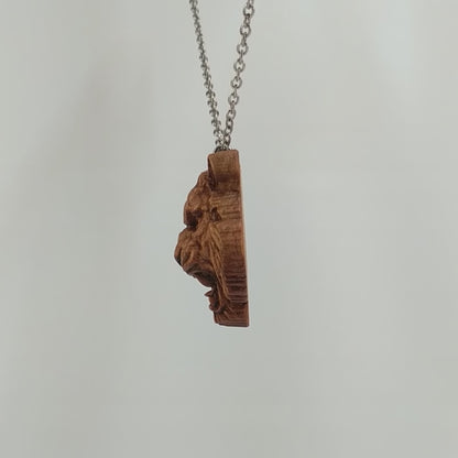 Tiger Carved Pendant