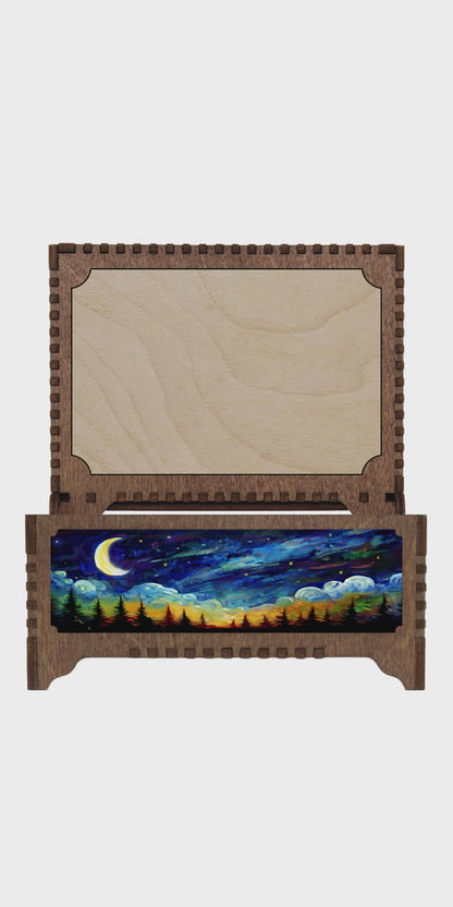 Owl Colorful MP3 Music Box