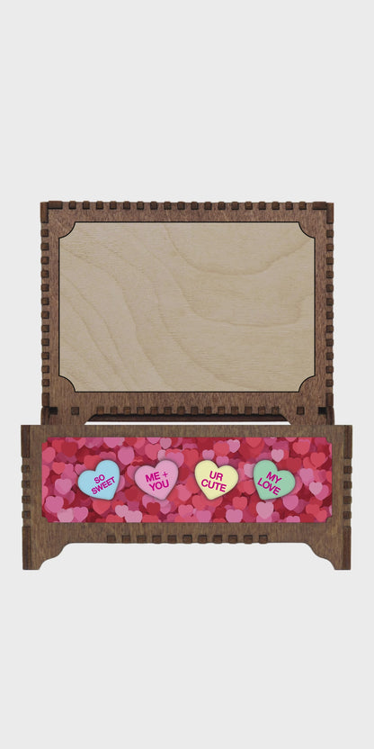 Romantic Hearts MP3 Music Box