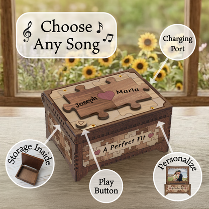 Puzzle MP3 Music Box