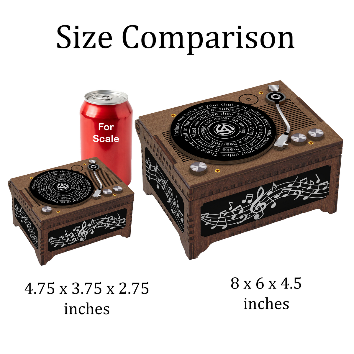 Record Player MP3 Music Box