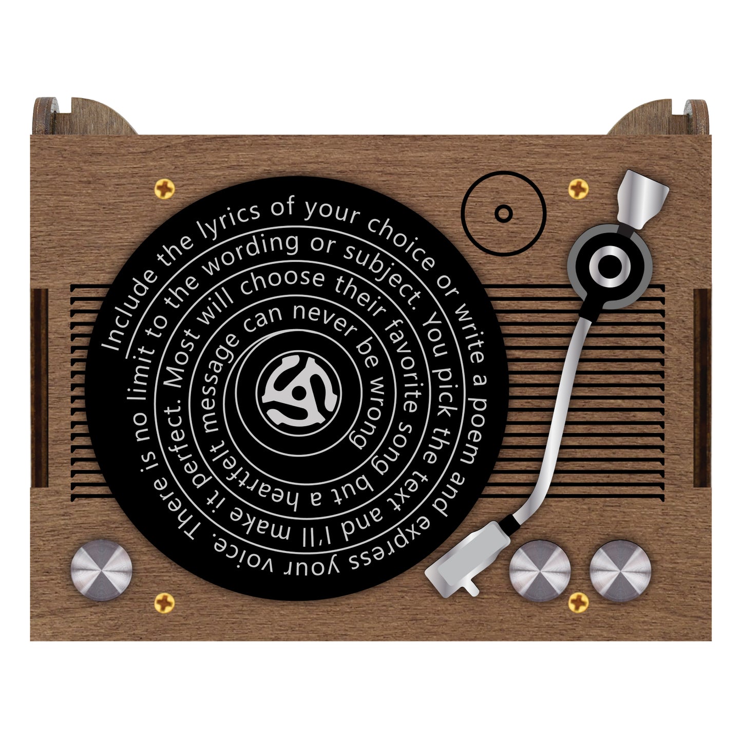 Record Player MP3 Music Box