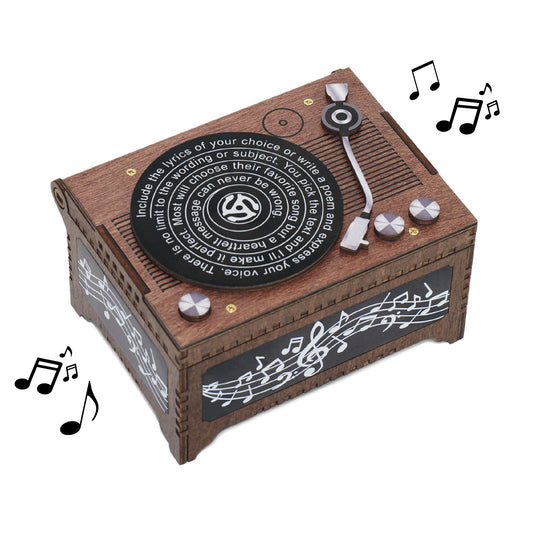 Record Player Music Box