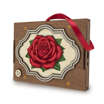 Flower MP3 Musical Ornament, 21 Flower Choices