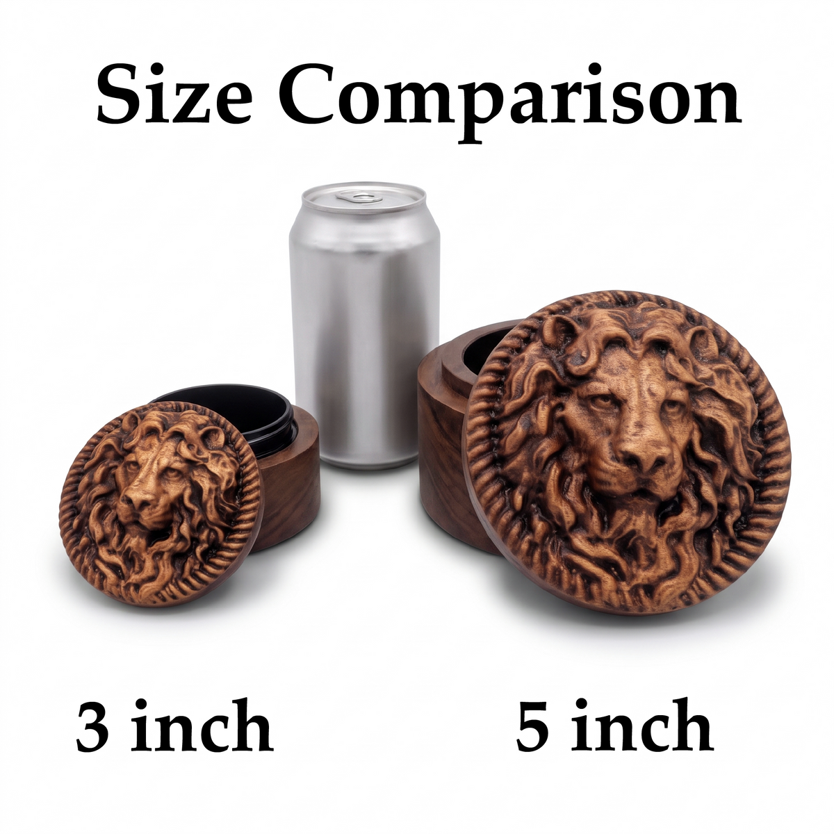 Lion Carved Box