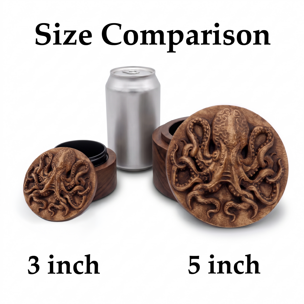 Octopus Carved Box