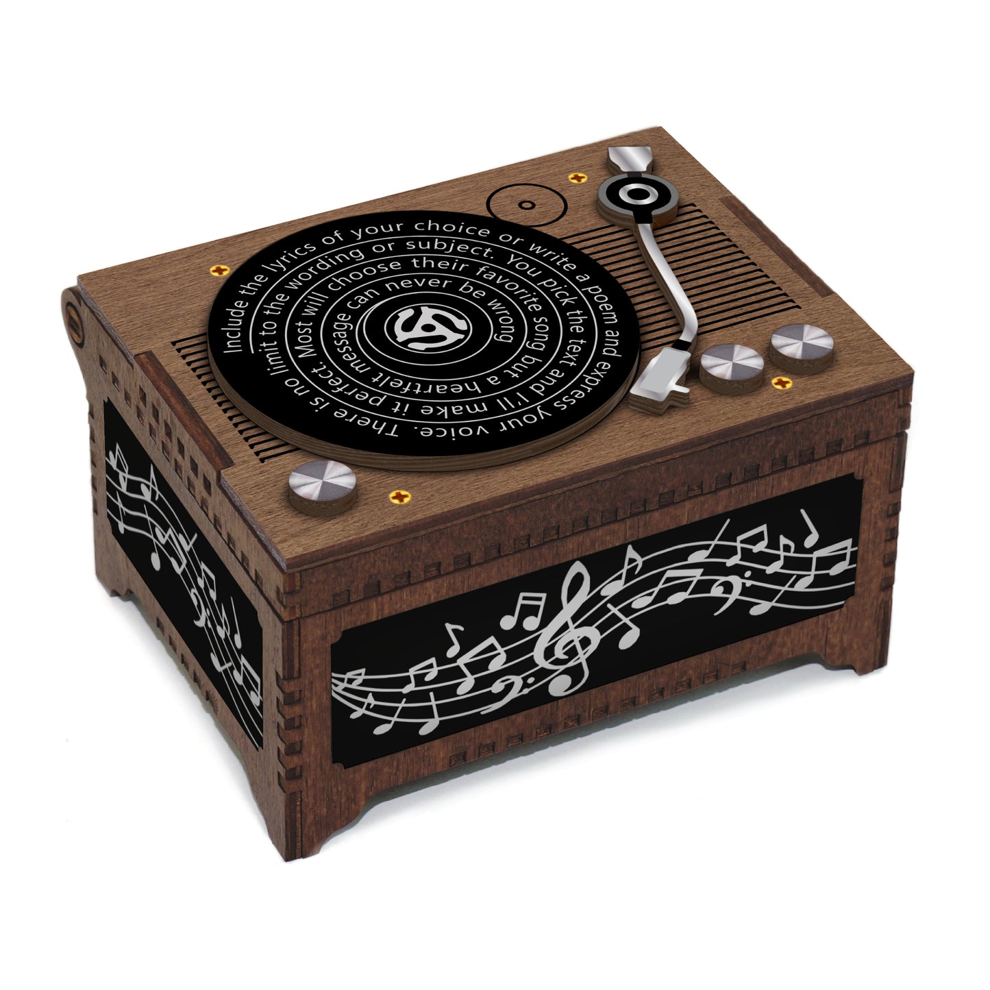 Record Player MP3 Music Box