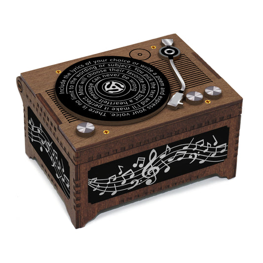 Record Player MP3 Music Box