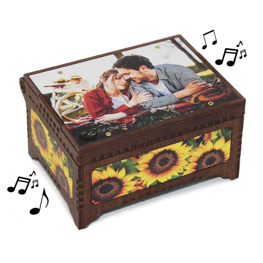 Personalized Photo Music Box