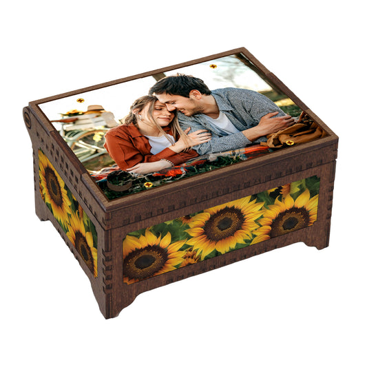 Personalized Photo MP3 Music Box